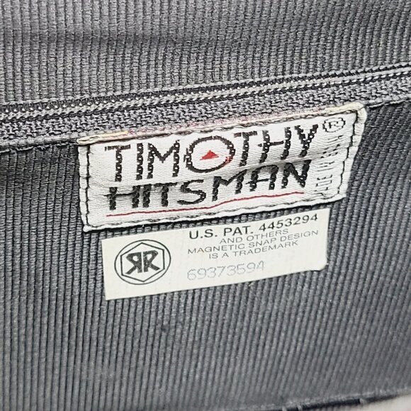 Timothy Hitsman | Vintage Multicolor Large Striped Rectangular Shaped Clutch Bag - Picture 2 of 13